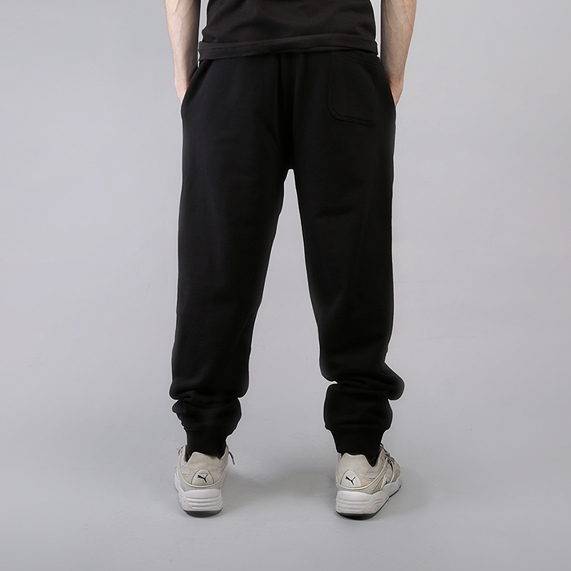 мужские черные брюки Undftd Compact Sweatpant 516143-black - цена, описание, фото 3